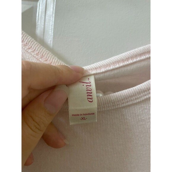 VTG Womens Anvil Boston Red Sox 2004 World Series Champions T-Shirt Size XL PINK - Picture 3 of 5